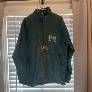 Green Hawaii Windbreaker Jacket